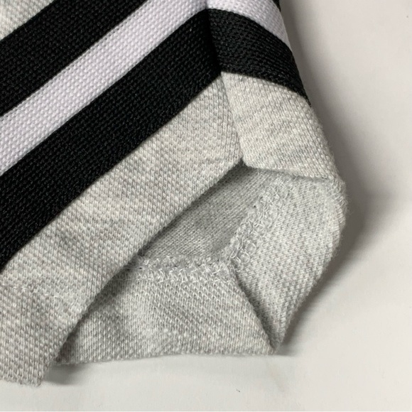 RDI Solid Pique Court Shorts in Heather Grey - Picture 5 of 6